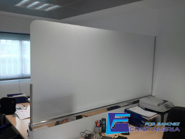 separación de espacios